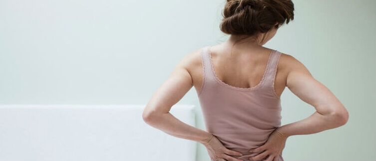 Stuburo osteochondrozė moteriai