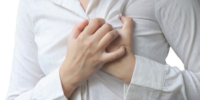 krūtinės skausmas su krūtinės ląstos osteochondroze