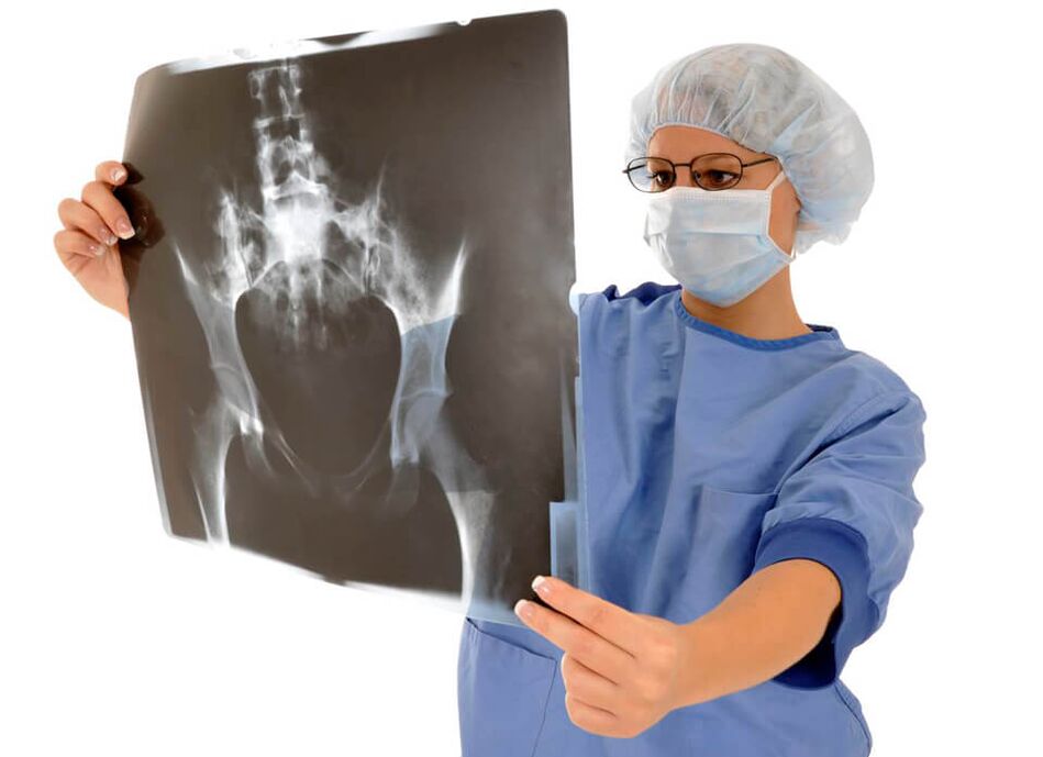 Klubo sąnario rentgenas padės gydytojui nustatyti skausmo priežastį